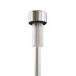 Flash Furniture Stainless Steel LED Landscaping Lights in Gray (Set of 12)