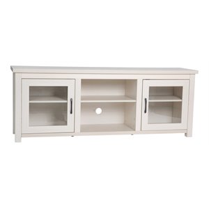 Flash Furniture Sheffield Engineered Wood TV Stand for up to 80&quot TVs in White