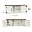 Flash Furniture Ayrith Engineered Wood TV Stand Fits up to 65