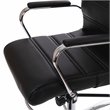 Flash Furniture Mid-Back Adjustable Foot Ring Metal Drafting Chair in Black