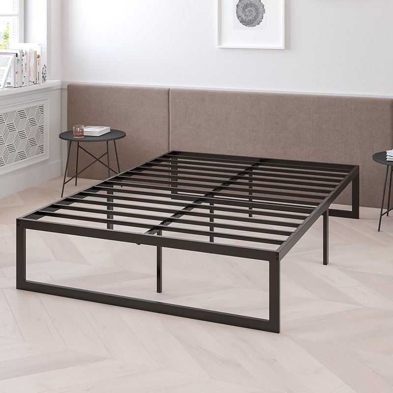 Flash Furniture Metal Twin Bed Frame and 12