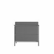Flash Furniture Hercules Regal LeatherSoft Sofa with Encasing Frame in Gray