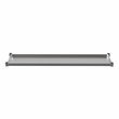 Flash Furniture Metal Galvanized Work Table Shelf for 24 x 60 Table in Gray