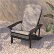 Flash Furniture Charlestown Plastic Adirondack Chairs in Slate Cream (Set of 2)