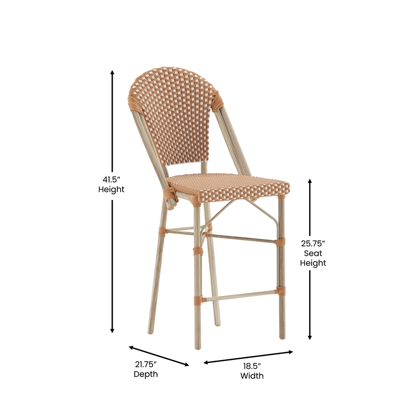 Flash Furniture Lourdes 25.75