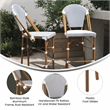 Flash Furniture Lourdes 25.75