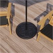 Flash Furniture Kona Universal Stone Patio Umbrella Base in Bronze