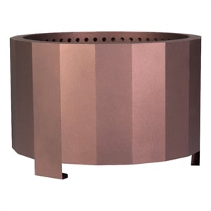 Flash Furniture Titus 27&quot Bronze Outdoor Smokeless Fire Pit