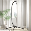 Flash Furniture Harvo Metal Hanging Chair C Stand w/ Included Hardware in Black
