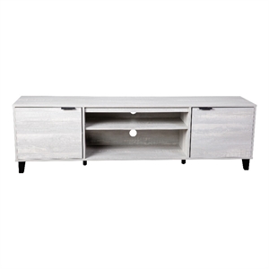 Flash Furniture Nelson Engineered Wood TV Stand for up to 70&quot TV's in Sleek Gray