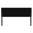 Universal Fit Tufted Upholstered Headboard in Cream Fabric - King