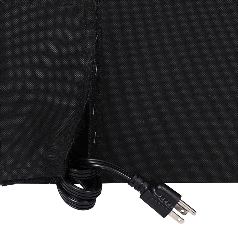 Contoured Twin Headboard with 2 Power Outlets 1 USB and 1 USB-C Port in White