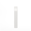 Contoured Twin Headboard with 2 Power Outlets 1 USB and 1 USB-C Port in White