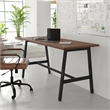Commercial 60x24 Conference Table with Laminate Top and A-Frame Base - Walnut