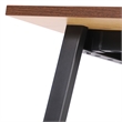 Commercial 60x24 Conference Table with Laminate Top and A-Frame Base - Walnut