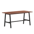 Commercial 60x30 Conference Table with Laminate Top and A-Frame Base - Walnut