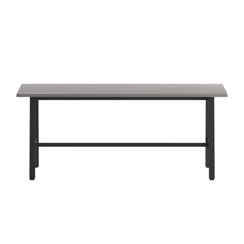 Commercial 72x36 Conference Table with Laminate Top and A-Frame Base - Gray Oak
