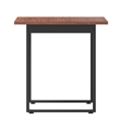 Commercial 48x30 Conference Table with Laminate Top and U-Frame Base - Walnut