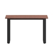 Commercial 48x30 Conference Table with Laminate Top and U-Frame Base - Walnut