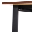 Commercial 48x30 Conference Table with Laminate Top and U-Frame Base - Walnut