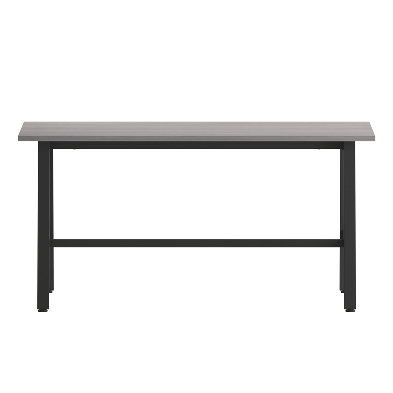 Commercial 60x24 Conference Table with Laminate Top and A-Frame Base - Gray Oak