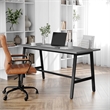 Commercial 60x24 Conference Table with Laminate Top and A-Frame Base - Gray Oak