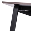 Commercial 72x36 Conference Table with Laminate Top and U-Frame Base - Gray Oak