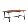 Commercial 72x36 Conference Table with Laminate Top and A-Frame Base - Walnut