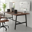 Commercial 72x36 Conference Table with Laminate Top and A-Frame Base - Walnut