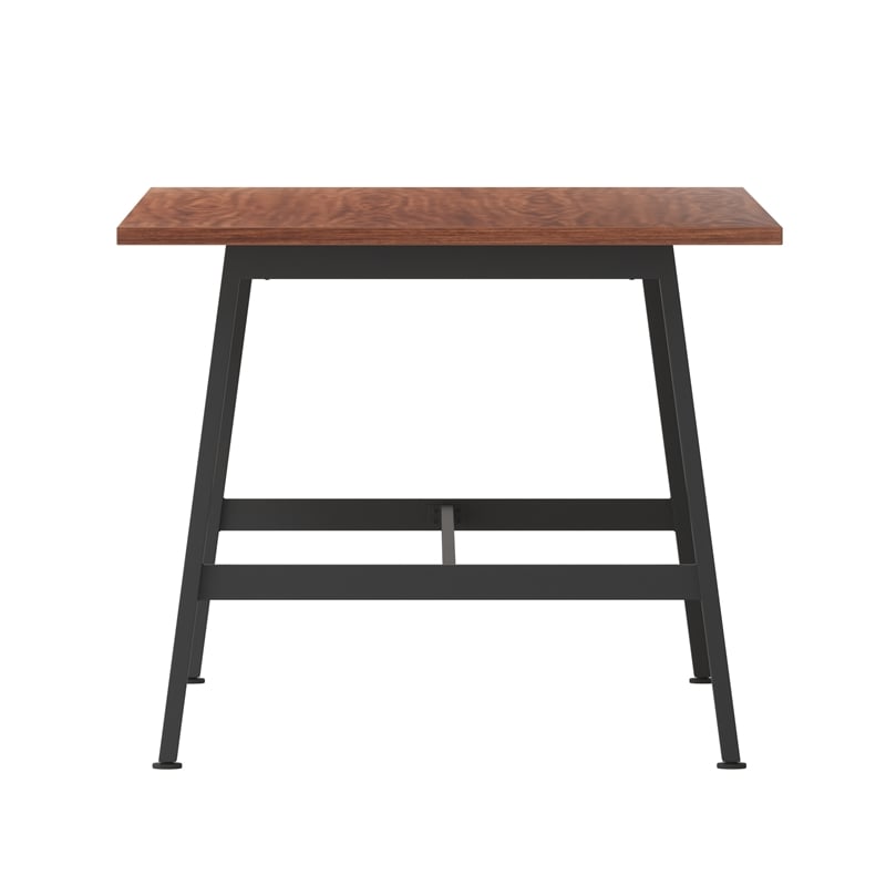 Commercial 72x36 Conference Table with Laminate Top and A-Frame Base - Walnut