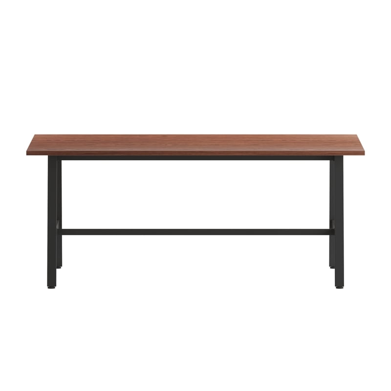Commercial 72x36 Conference Table with Laminate Top and A-Frame Base - Walnut