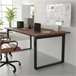 Commercial 72x36 Conference Table with Laminate Top and U-Frame Base - Walnut
