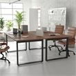 Commercial 72x36 Conference Table with Laminate Top and U-Frame Base - Walnut