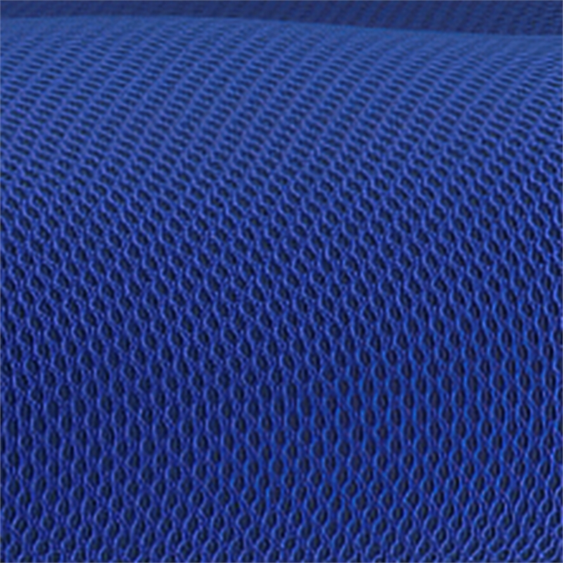 Mid-Back Ergonomic Multifunction Mesh Chair with Polyurethane Wheels-Blue