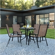 5 Piece Patio Dining Set - 31.5