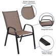 5 Piece Patio Dining Set - 31.5
