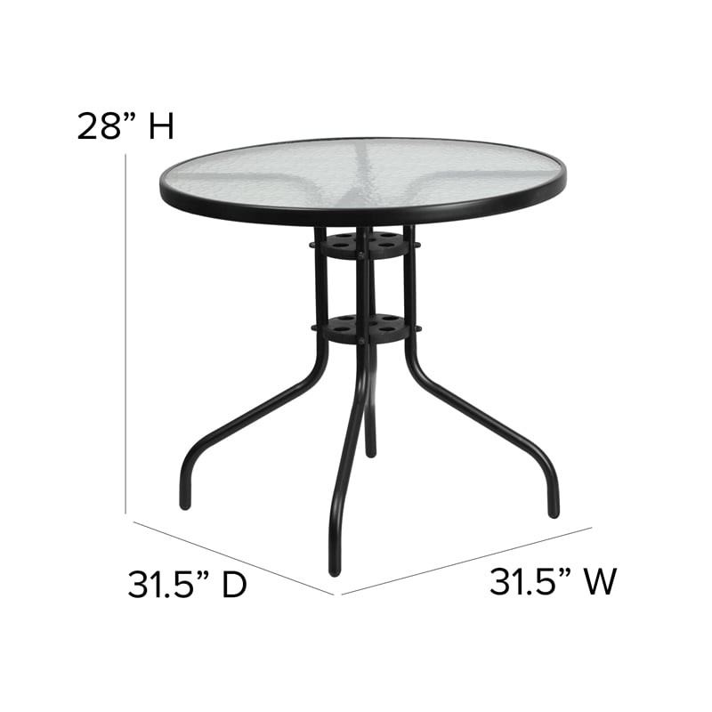 5 Piece Patio Dining Set - 31.5