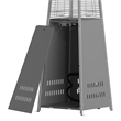 Outdoor Patio Heater - Slate Gray-7.5 Feet Round Steel Patio Heater-42 000 BTU's