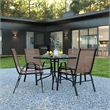 5 Piece Patio Dining Set - 31.5