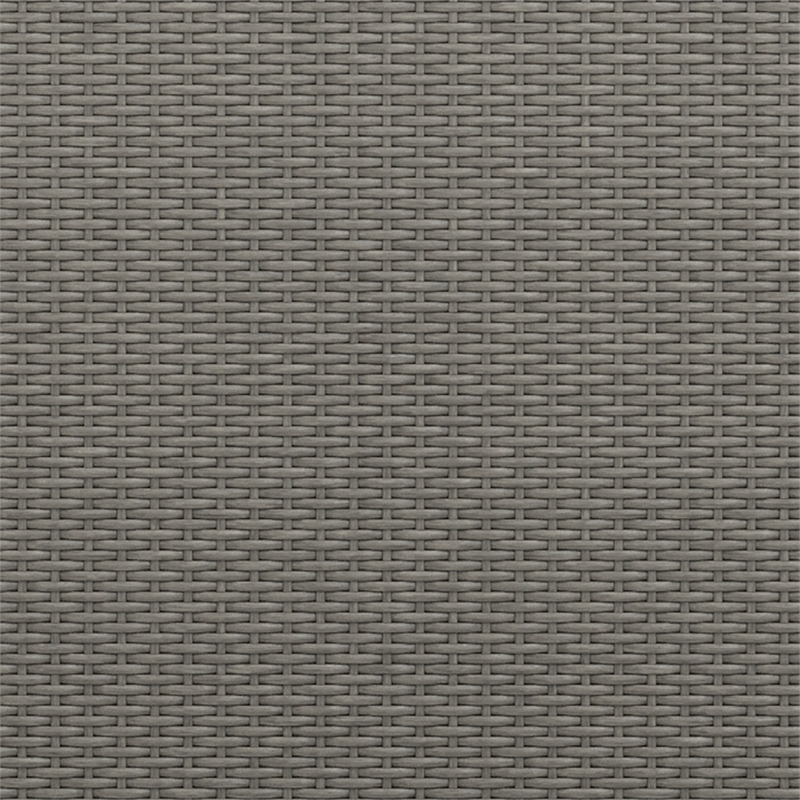 Flash Furniture Indoor/Outdoor Patio Wicker Rattan Sofa and Table Set in Gray