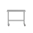 Commercial Stainless Steel Work Table with 1.5
