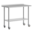 Commercial Stainless Steel Work Table with 1.5