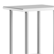 Commercial Stainless Steel 18 Gauge Work Table with Undershelf and Casters-24x18