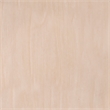 Commercial Metal Dining Chair with Wood Seat and Boomerang Back - Natural Birch