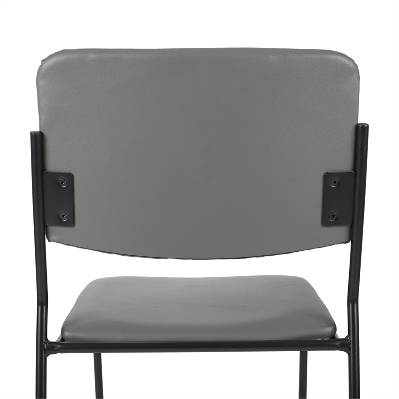 Flash Furniture Hercules 500 lb. Capacity High Density Gray Vinyl Chair