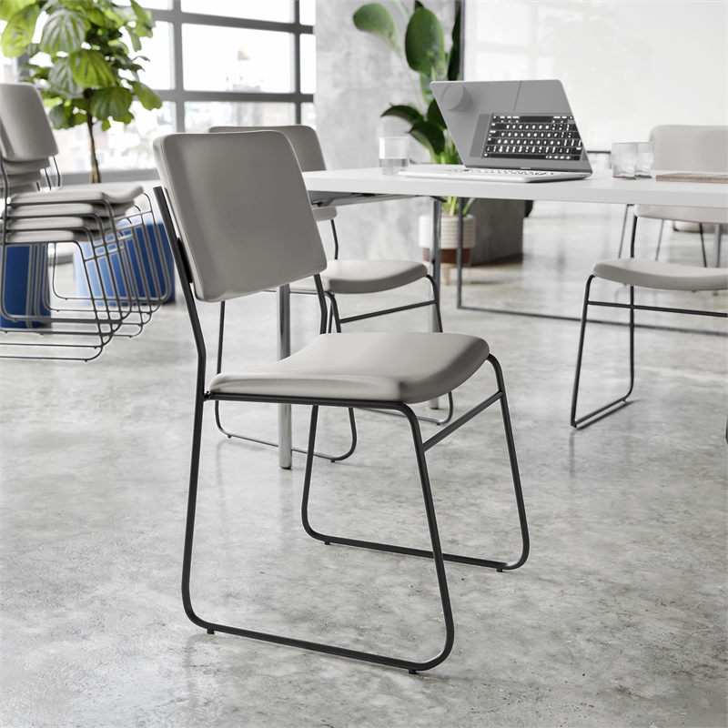 Flash Furniture Hercules 500 lb. Capacity High Density Gray Vinyl Chair
