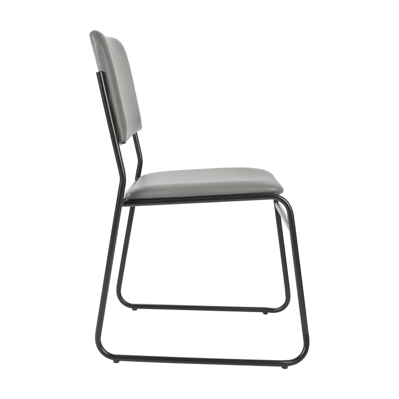 Flash Furniture Hercules 500 lb. Capacity High Density Gray Vinyl Chair