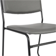 Flash Furniture Hercules 500 lb. Capacity High Density Gray Vinyl Chair