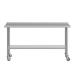 Commercial Stainless Steel Work Table with 1.5