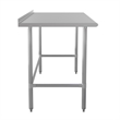 Commercial Stainless Steel Kitchen Prep and Work Table with 1.5